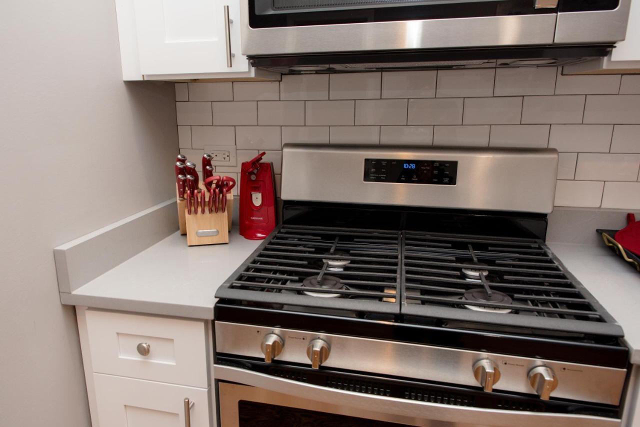 Luxurious Stay At Modern Apartment With Self Check-In Mins Frm Downtown Chicago Exteriör bild