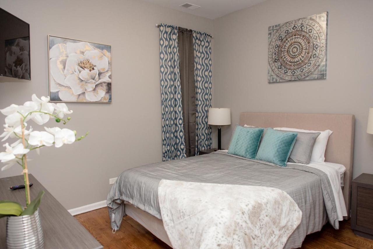 Luxurious Stay At Modern Apartment With Self Check-In Mins Frm Downtown Chicago Exteriör bild