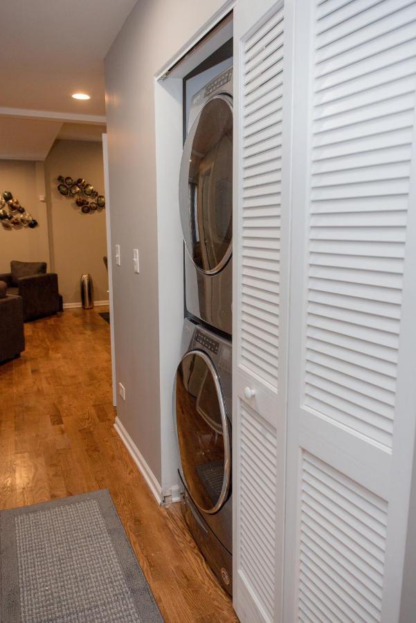 Luxurious Stay At Modern Apartment With Self Check-In Mins Frm Downtown Chicago Exteriör bild